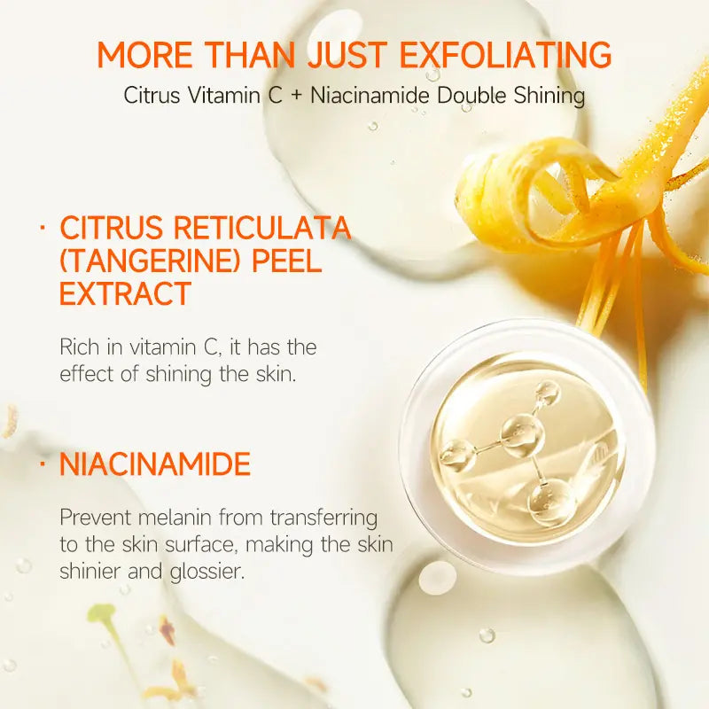 Facial Exfoliating Gel – Orange Enzyme Cleanser