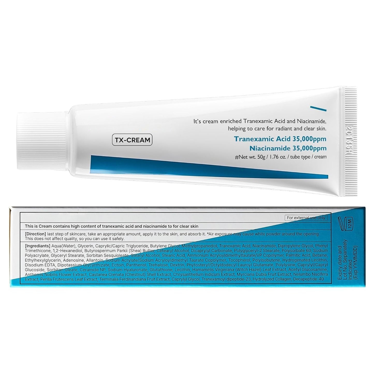 TX Tranexamic Acid Cream – Dark Spot & Tone Care, 50ml