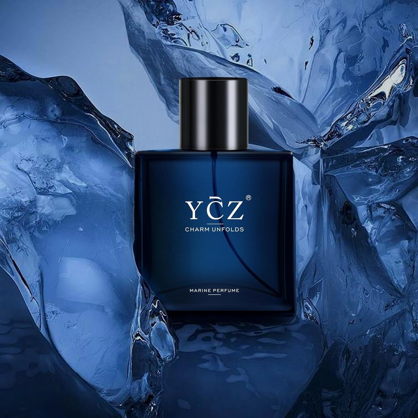 YCZ Charm Unfolds Marine Eau de Parfum – Unisex Scent, 1.7oz