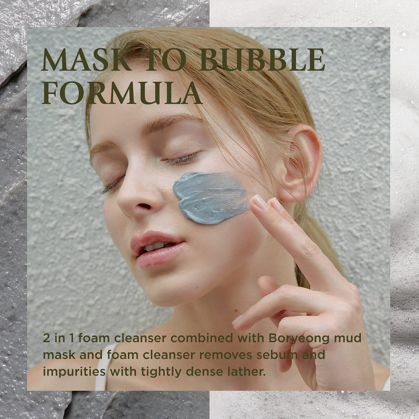 Relief Mud Mask – Hydrating Pore Cleanser for Face & Body, 3.7 oz