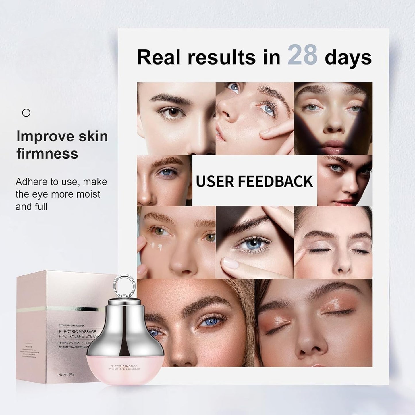 Electric Massage Eye Cream – Dark Circles & Fine Lines Care