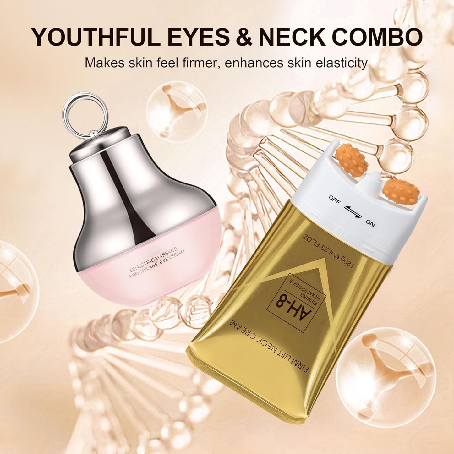 Neck-Eye Care Tightening & Revitalizing Set – Moisturizing Duo
