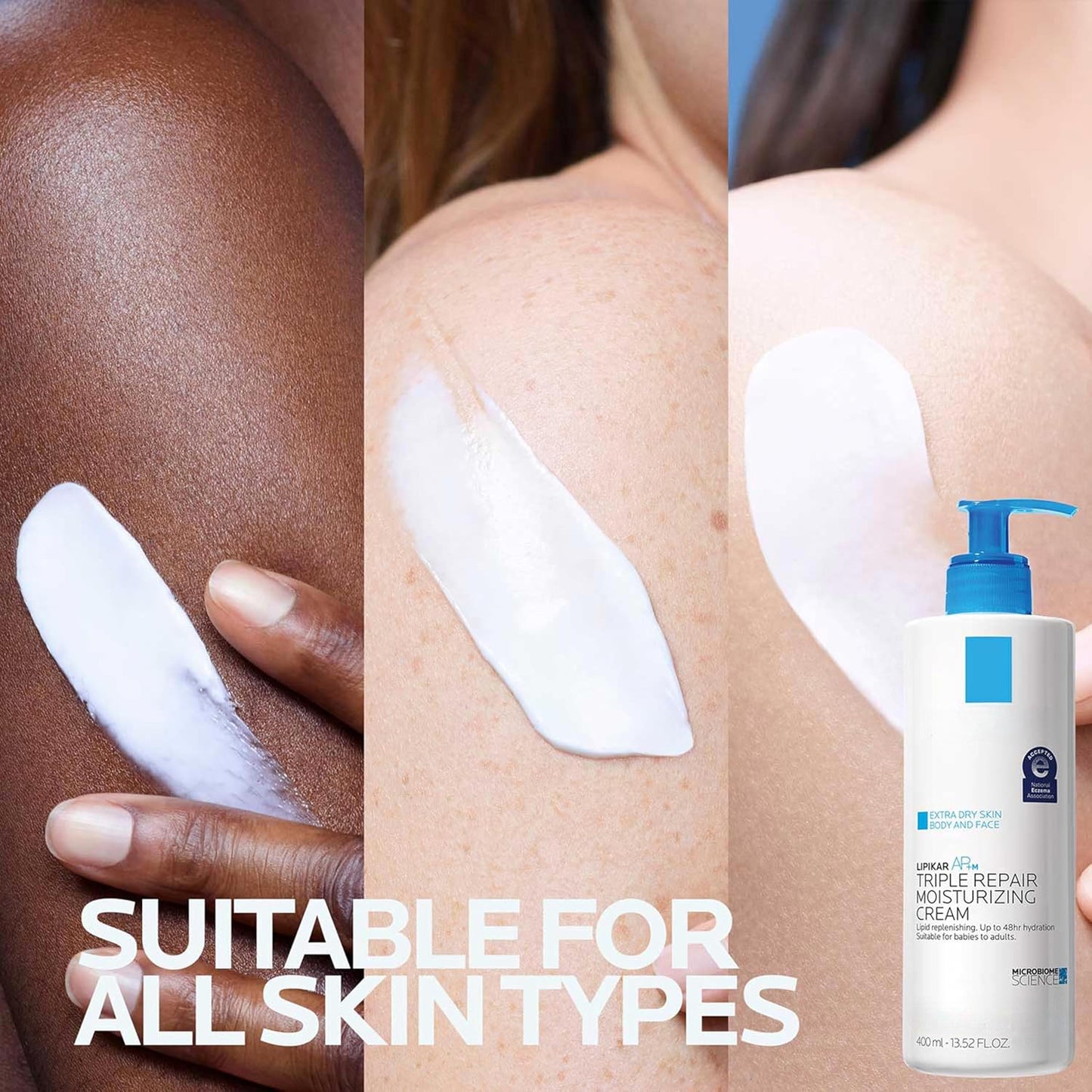 Lipikar AP+ Triple Repair Moisturizing Cream for Face & Body