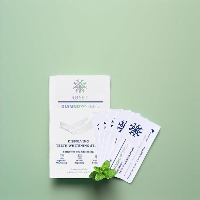 Dissolving Teeth Whitening Strips with Hydroxyapatite - Easy, Enamel-Safe Whitening Solution