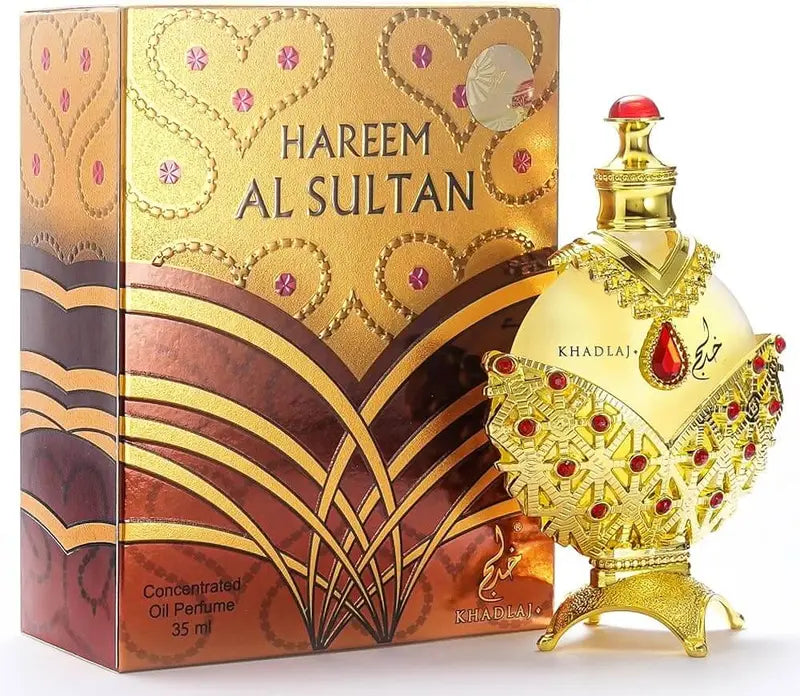 Hareem Al Sultan Gold Perfume Oil by Khadlaj – 35ml EDP Unisex