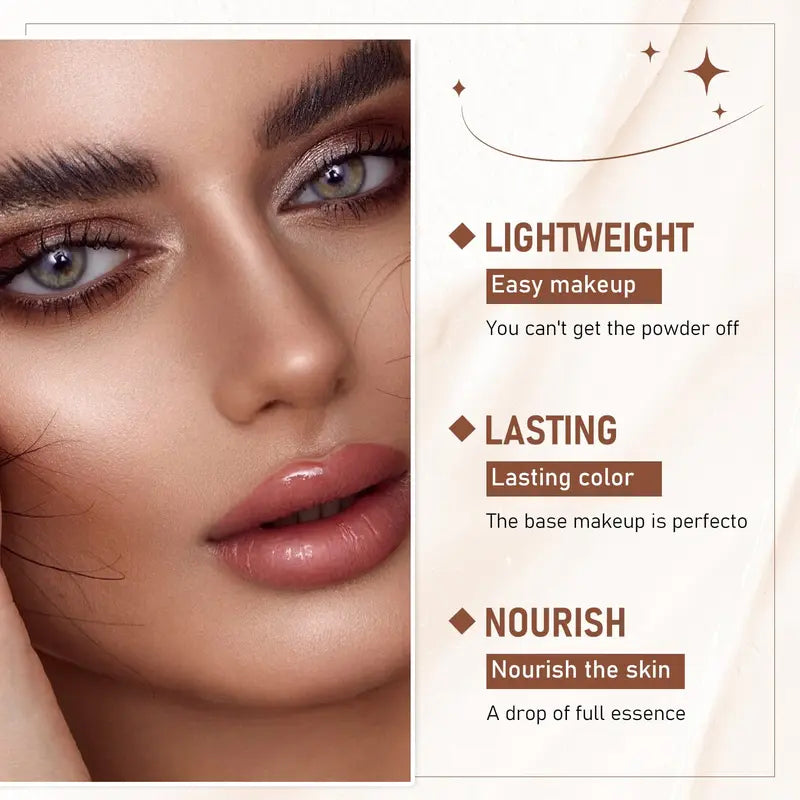 Zaidoc Foundation Concealer Dual-ended with Built-in Brush