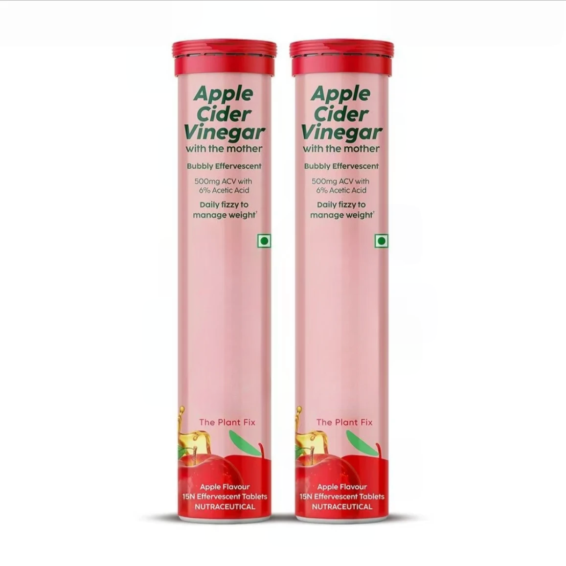 Apple Cider Vinegar Effervescent – 700mg ACV, 30 Tablets