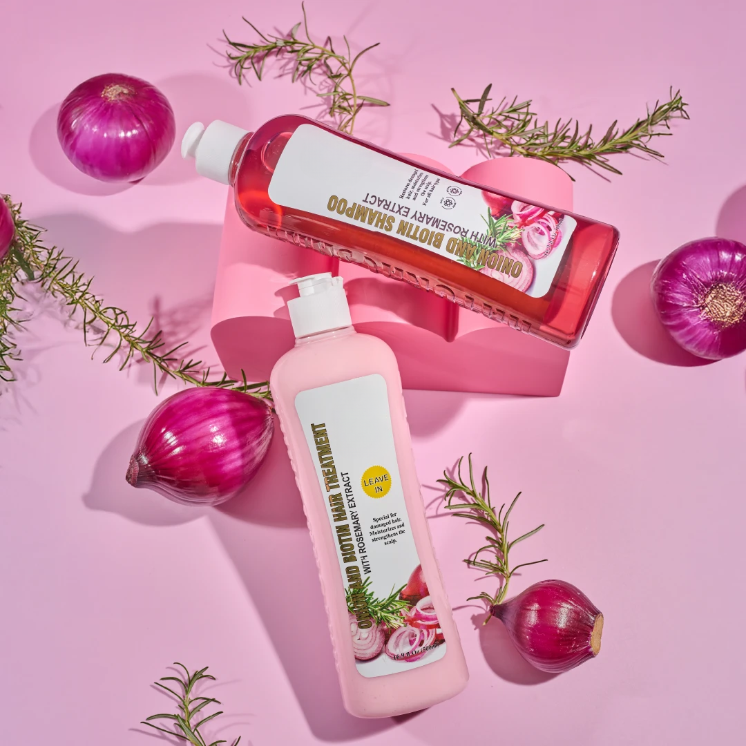 Onion Biotin & Rosemary Shampoo + Treatment Set, 2-Pack