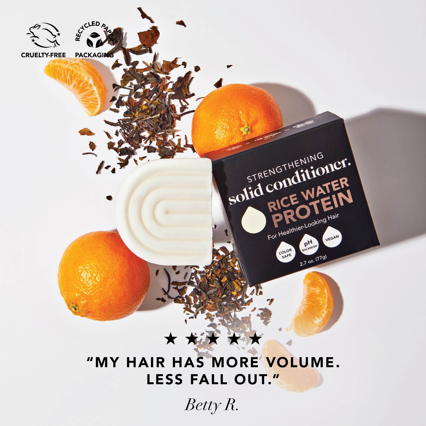 Rice Water Shampoo & Conditioner Set – Supports Hair Growth