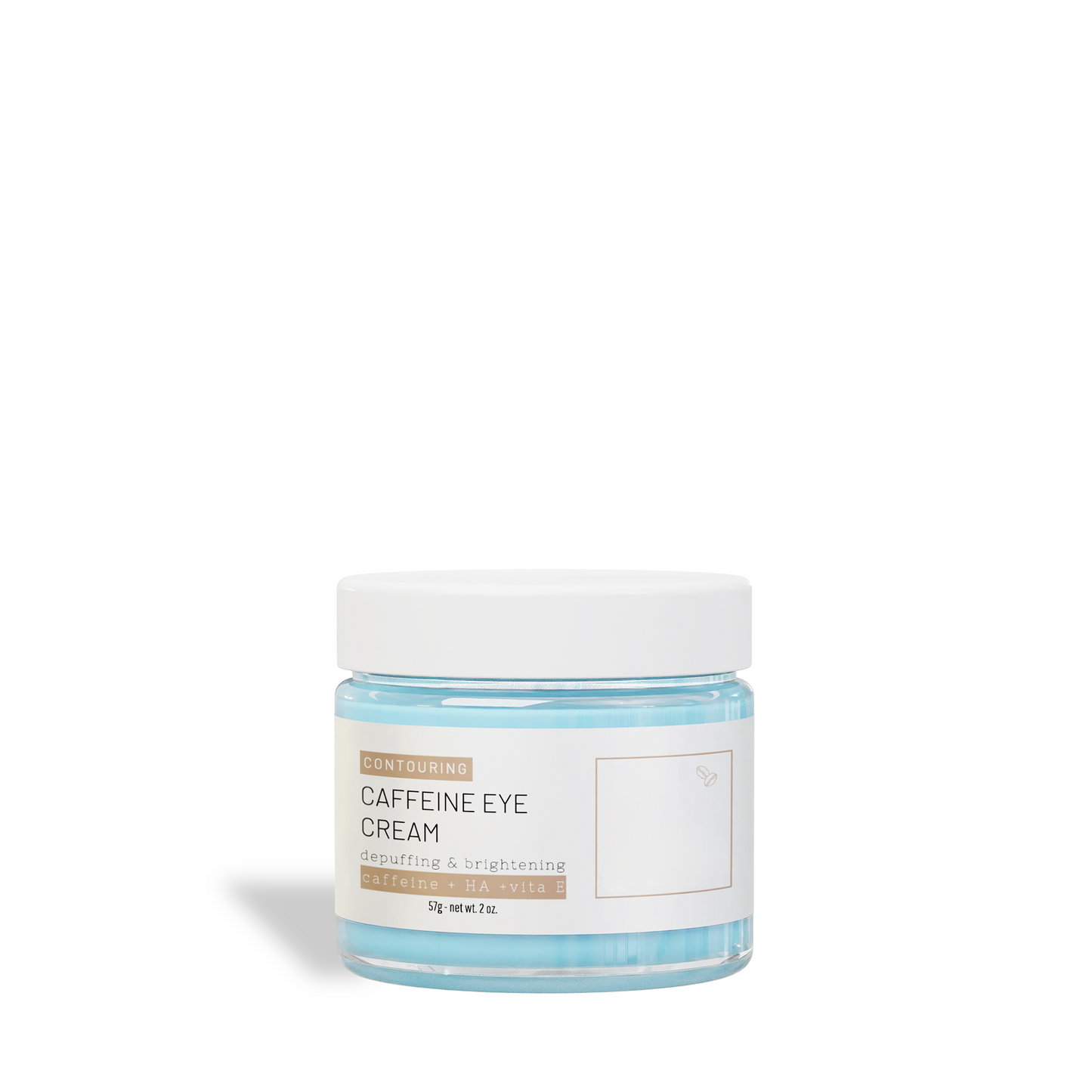 Caffeine Eye Cream – Lightweight Under Eye Moisturizer