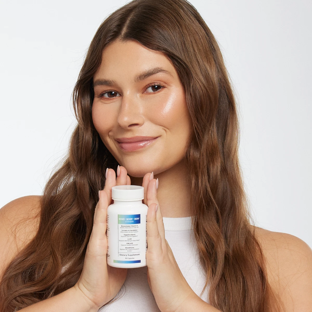 MINDBODYSKIN Hormonal Acne Supplement – Skin Support, 90ct