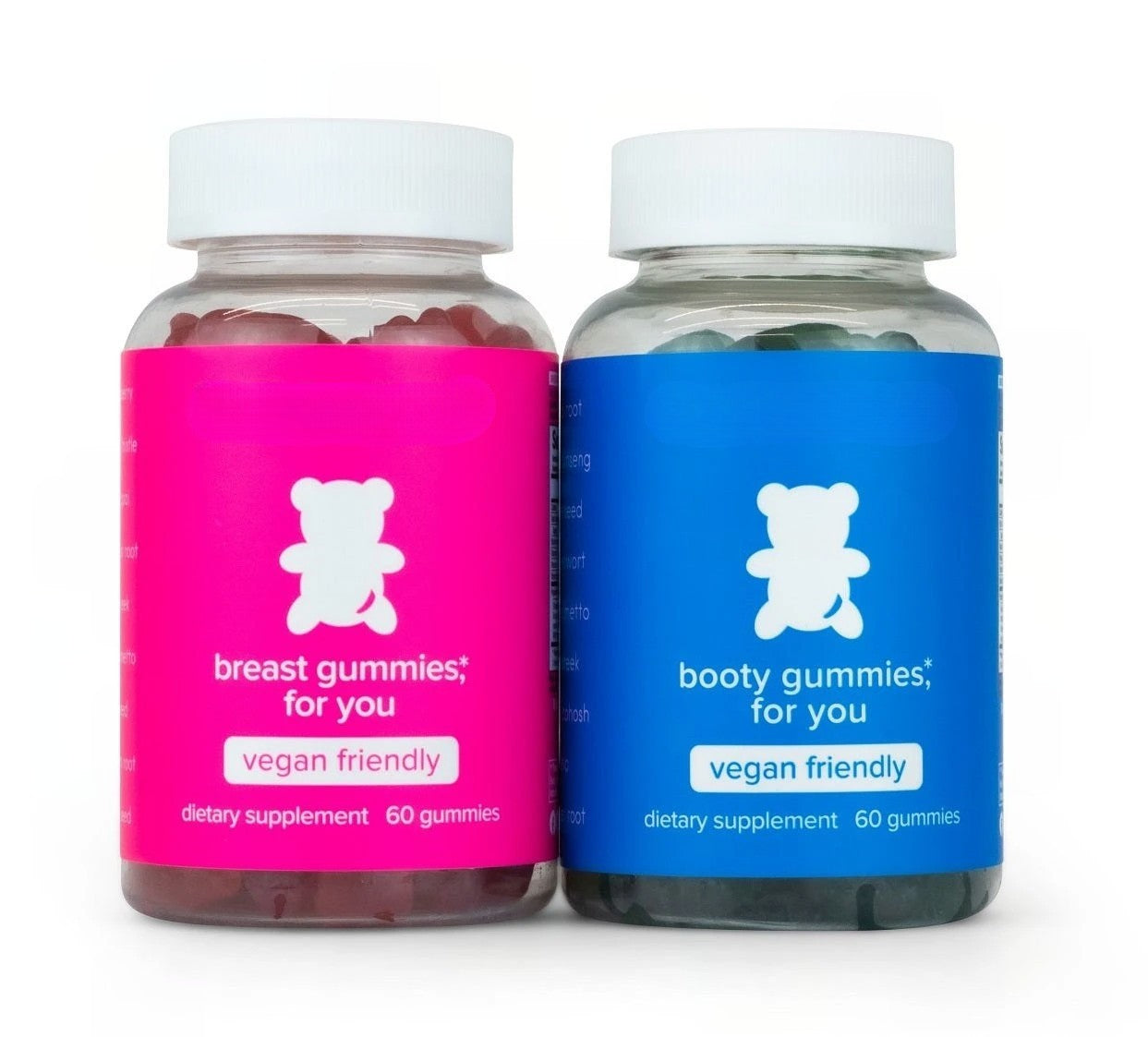 Top & Peach Support Combo Pack Gummies for Women – Herbal Fitness Blend