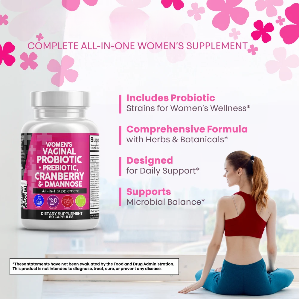 PH Defend Women’s Probiotic – Daily Supplement, 60 Capsules