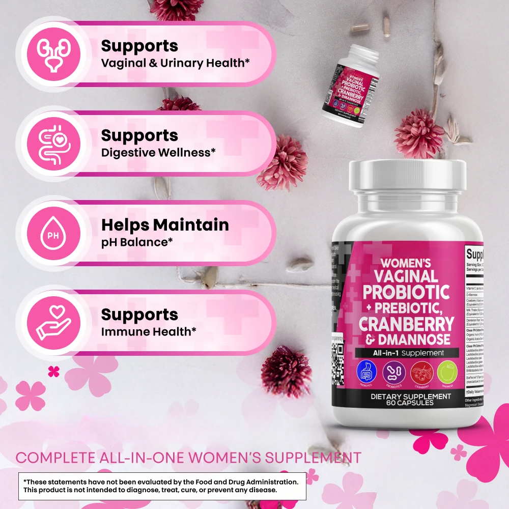 PH Defend Women’s Probiotic – Daily Supplement, 60 Capsules