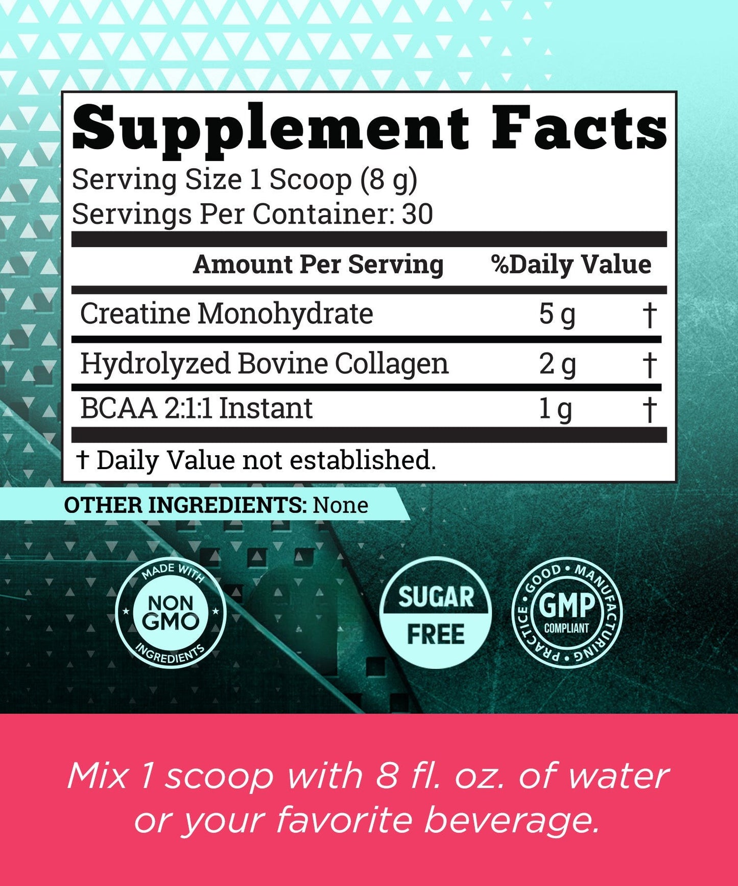 Creatine Monohydrate for Women – with Collagen & BCAAs, 30 Servings