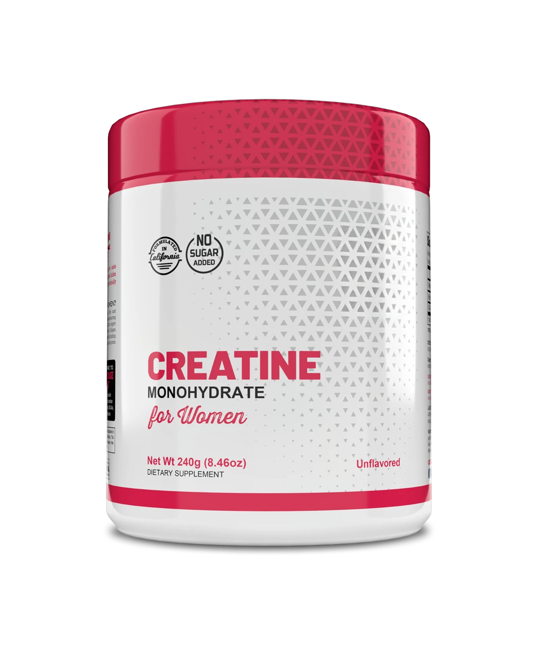 Creatine Monohydrate for Women – with Collagen & BCAAs, 30 Servings