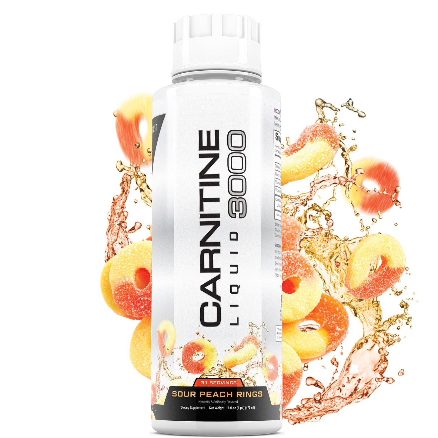 Liquid Carnitine 3000 – Energy & Metabolism Support, 31 Serves