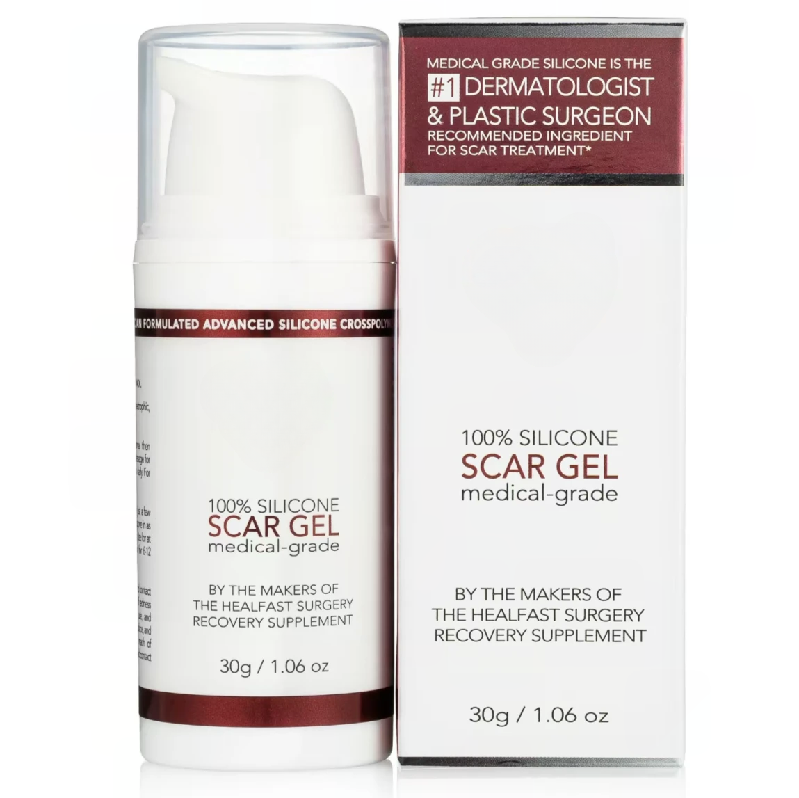 Silicone Scar Gel – Physician Formulated Sheeting, 30g