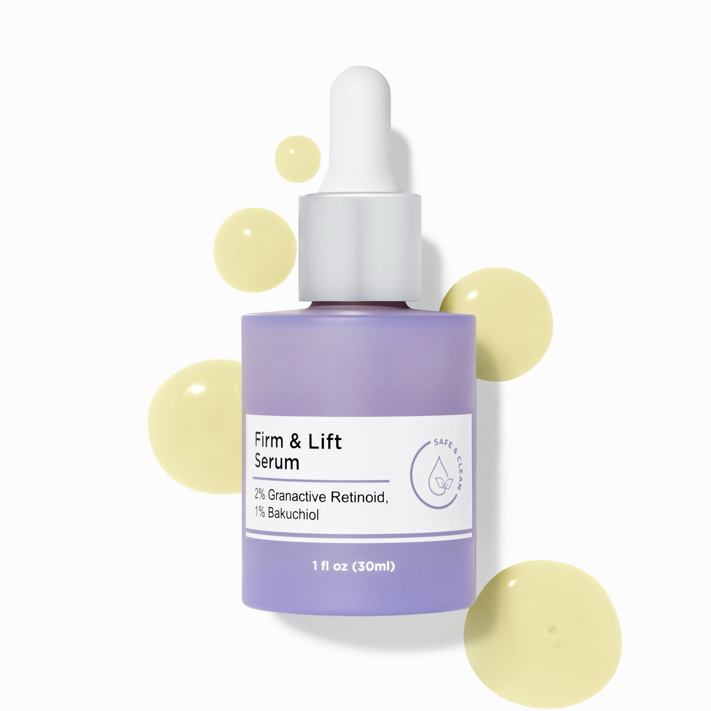 Power Serum Trio Set - Vitamin C, Hyaluronic Acid, Bakuchiol & Retinol for Brighter, Firmer, and Moisturized Skin (Set of 3)
