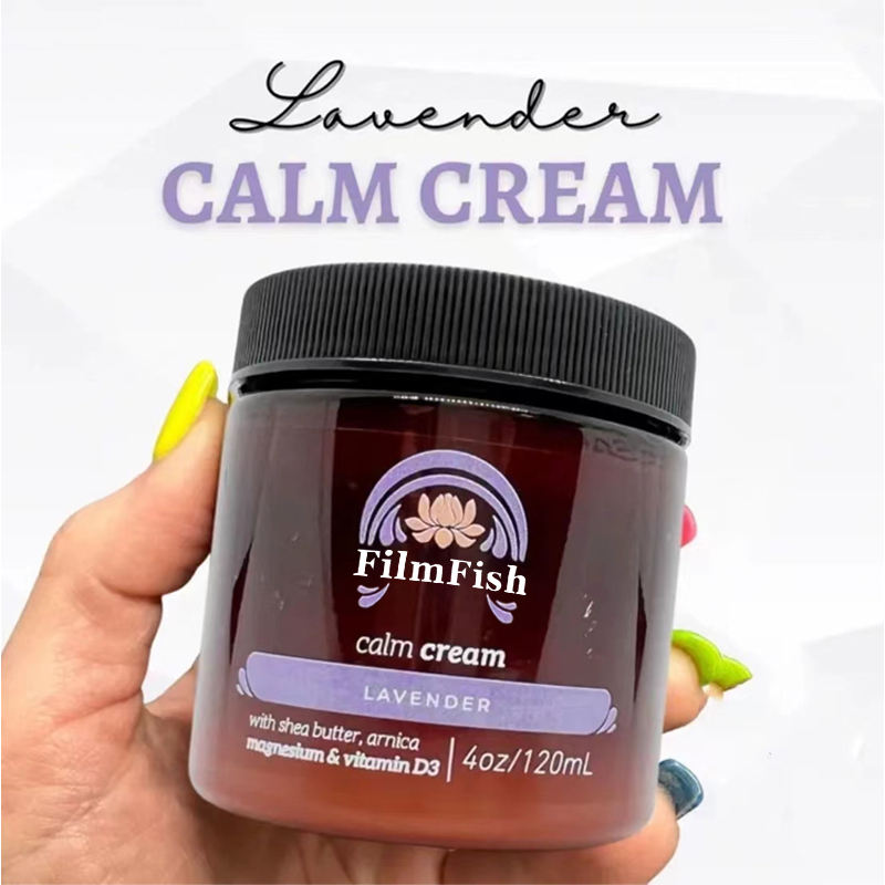 Calm Cream – Magnesium & Vitamin D3 with Lavender, 4oz