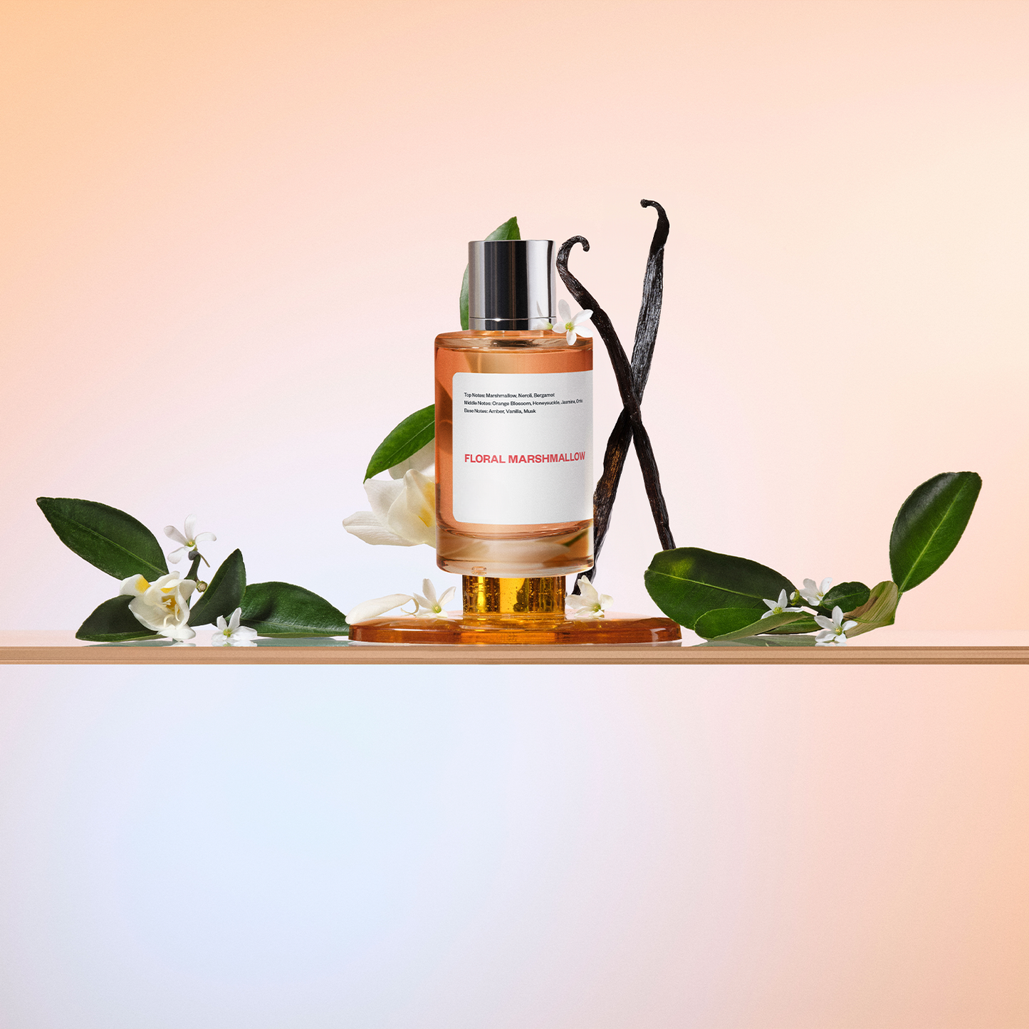 Floral Marshmallow Eau de Parfum – Sweet & Warm Scent, 50ml