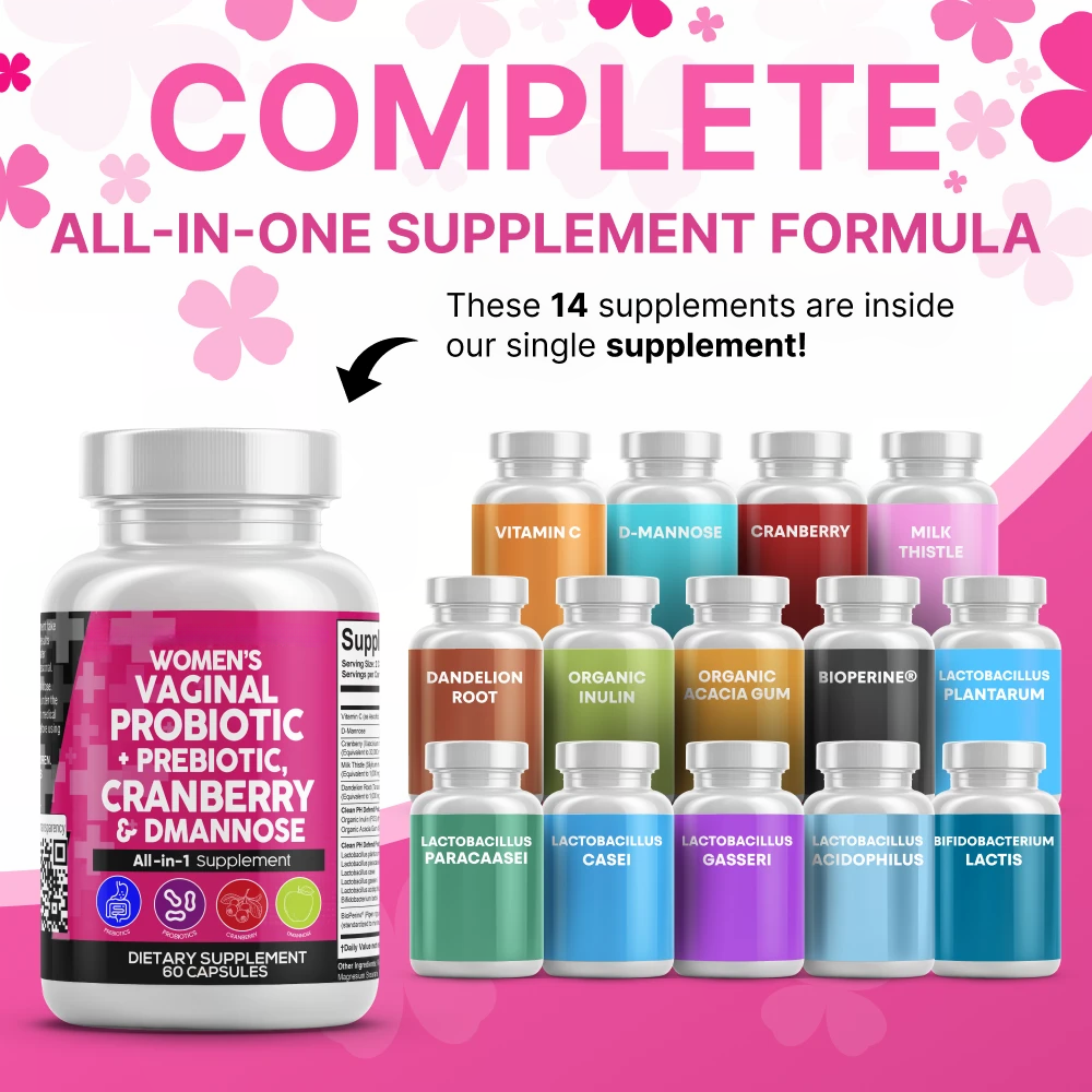 PH Defend Women’s Probiotic – Daily Supplement, 60 Capsules