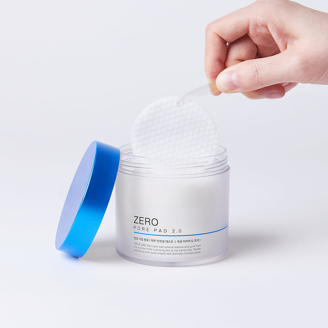 Zero Pore Pads – AHA + BHA Exfoliating Toner Pads for Smooth Skin