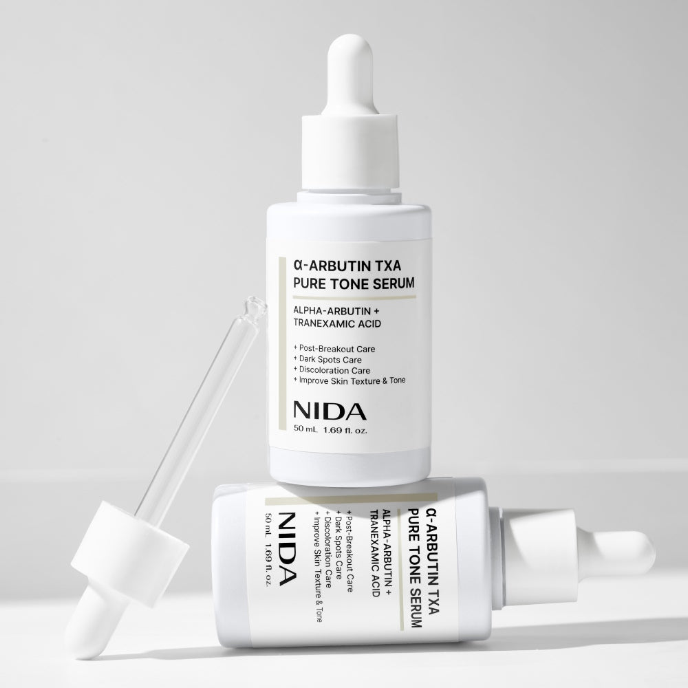 NIDA α-Arbutin TXA Pure Tone Serum – Brightening Formula