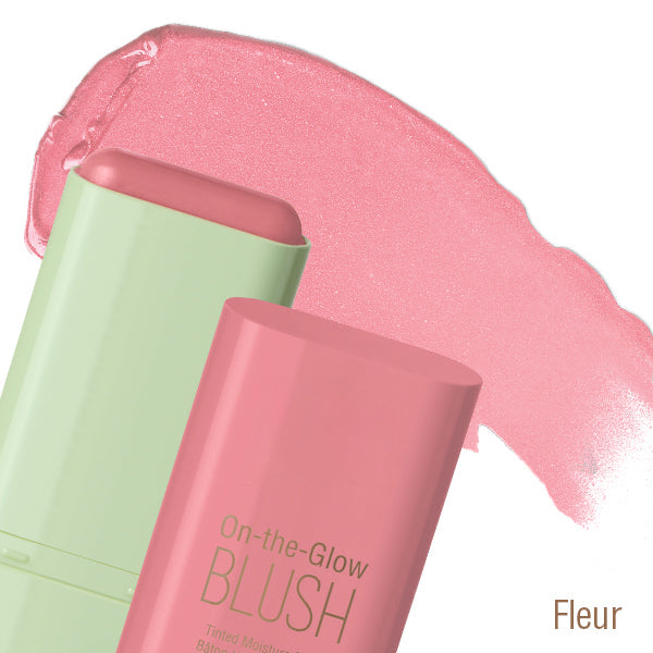 On-the-Glow Blush Hydrating Tinted Moisture Blush Stick with Ginseng, For Cheeks & Lips