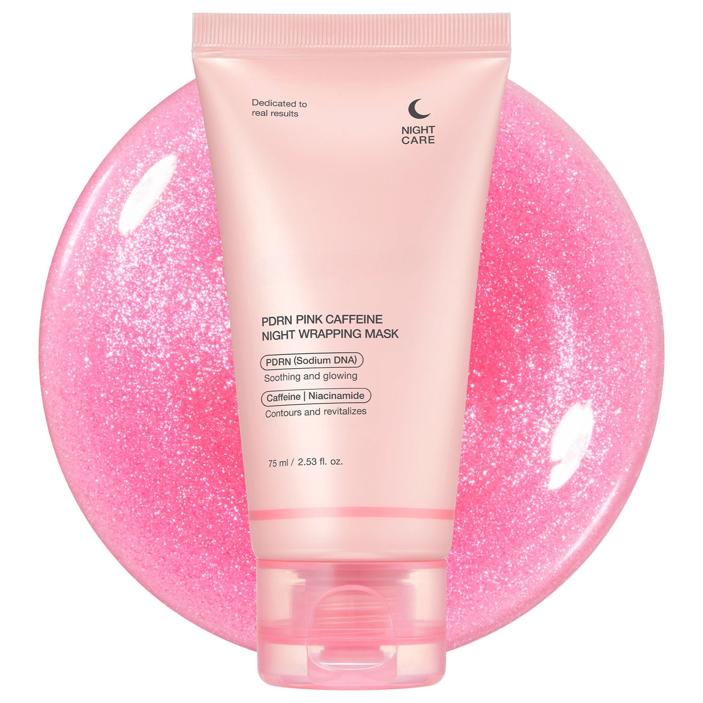 PDRN Pink Caffeine Overnight Mask – Hydrate & Glow