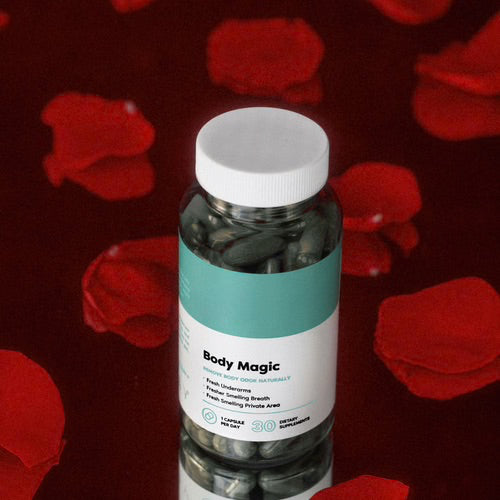 Body Magic Chlorophyll Pill – Natural Solution for Body Odor, Detox & Clear Skin