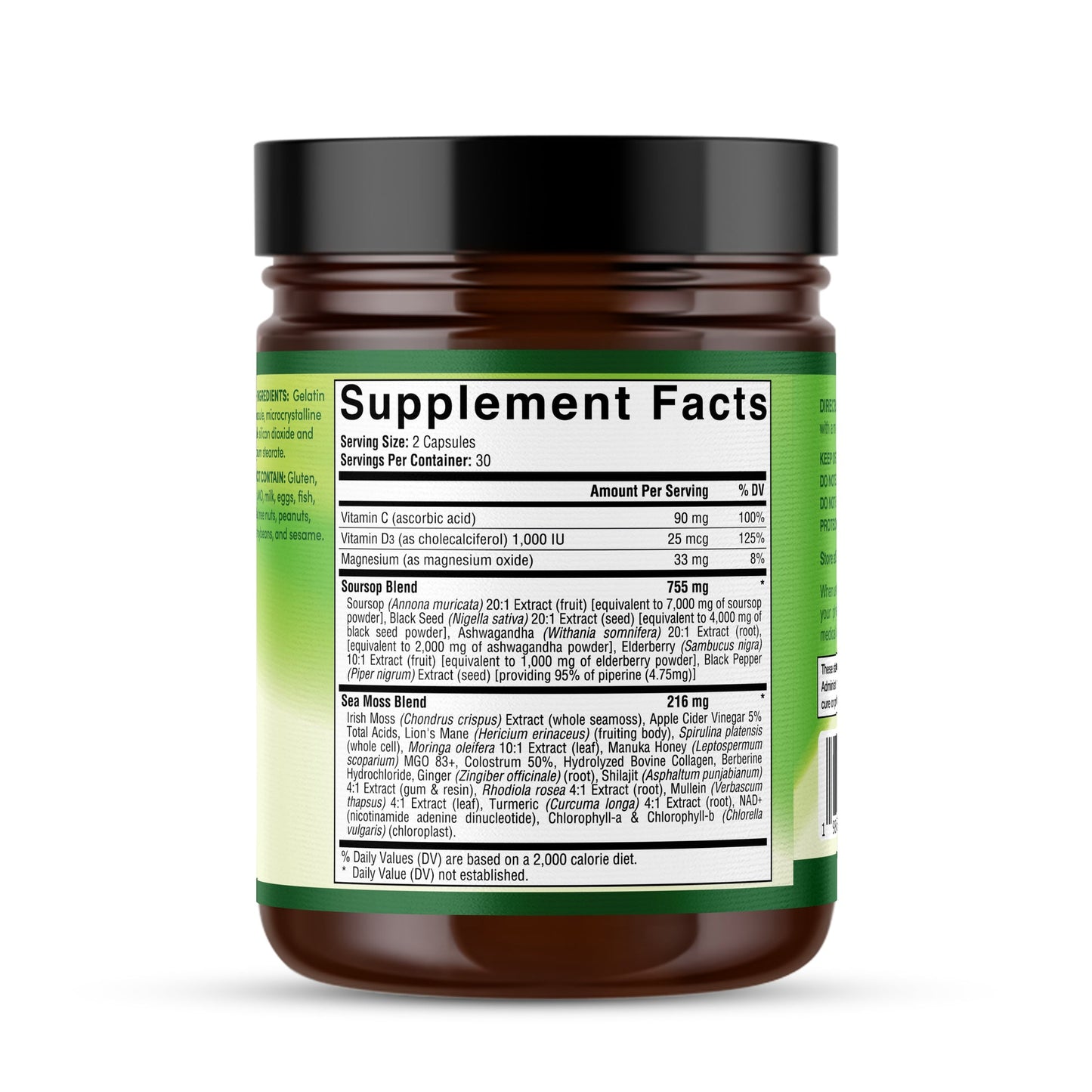 24-in-1 Soursop Supplement – Daily Herbal Wellness Blend