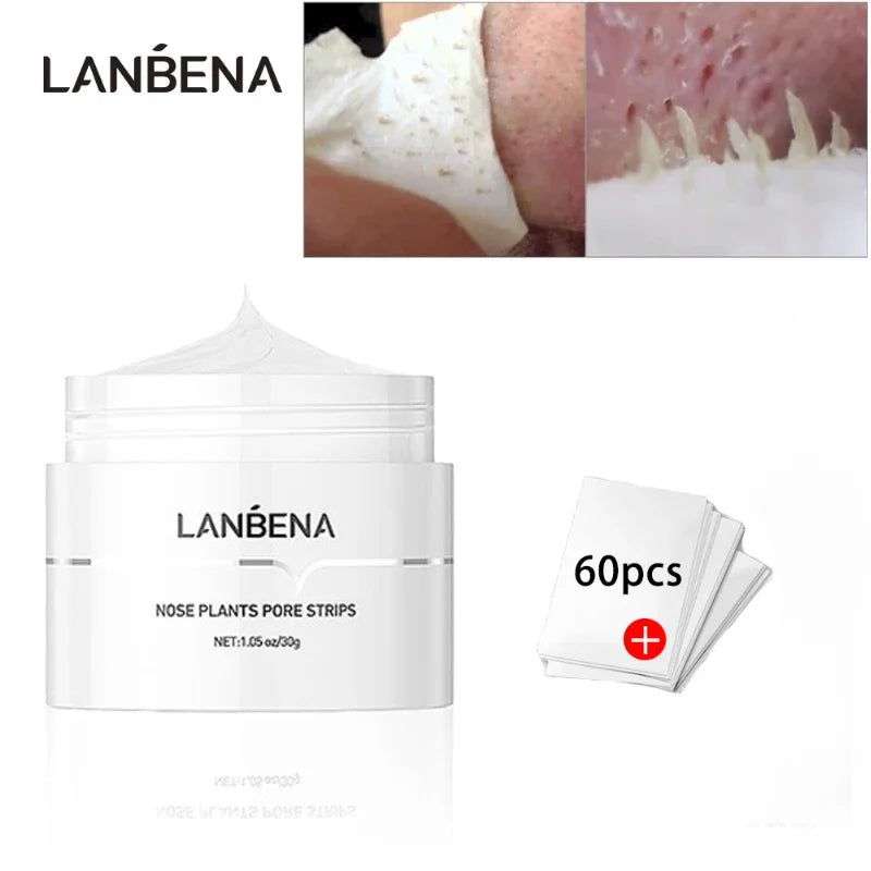 LANBENA Blackhead Remover – Deep Cleansing Nose Mask & Pore Strip