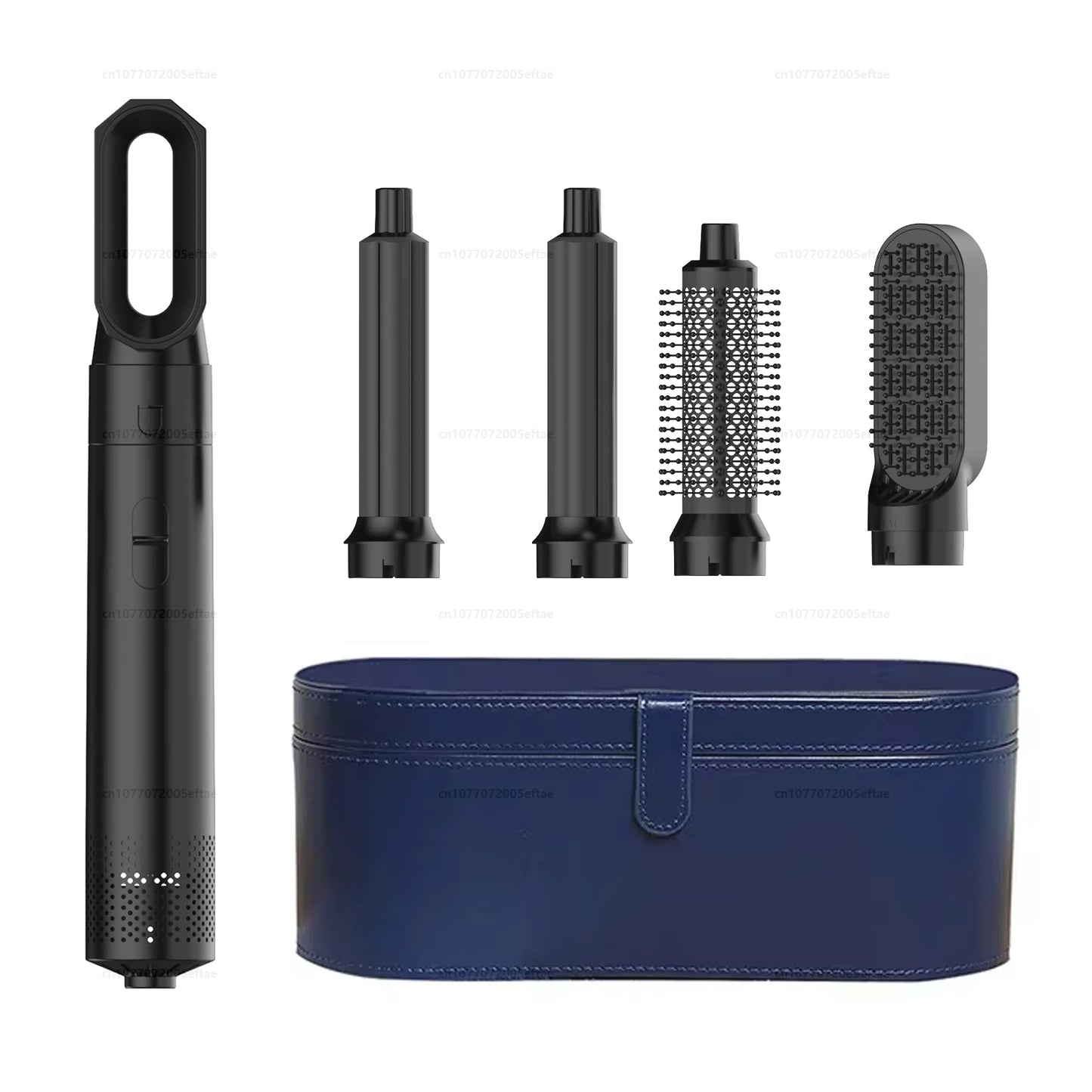 5-in-1 Hair Dryer & Hot Comb Set – Curling & Straightening Tool