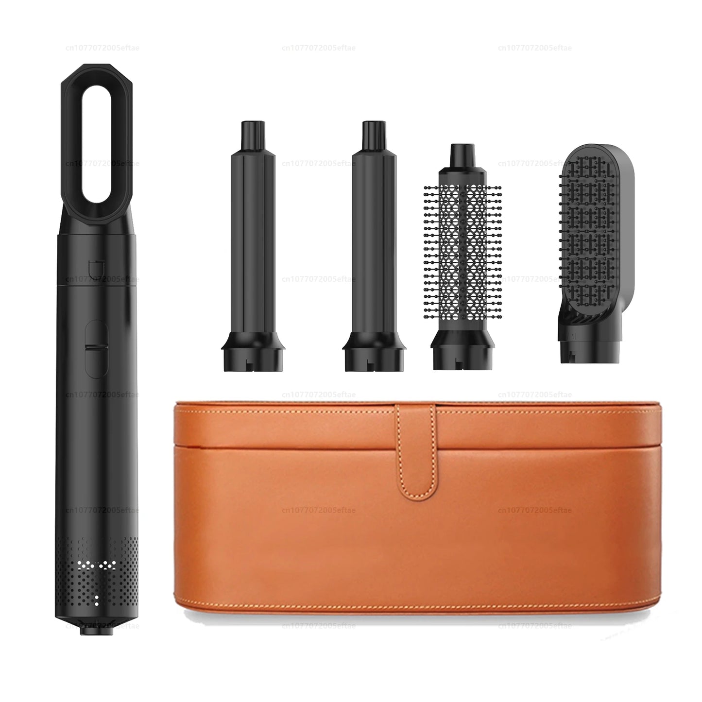 5-in-1 Hair Dryer & Hot Comb Set – Curling & Straightening Tool