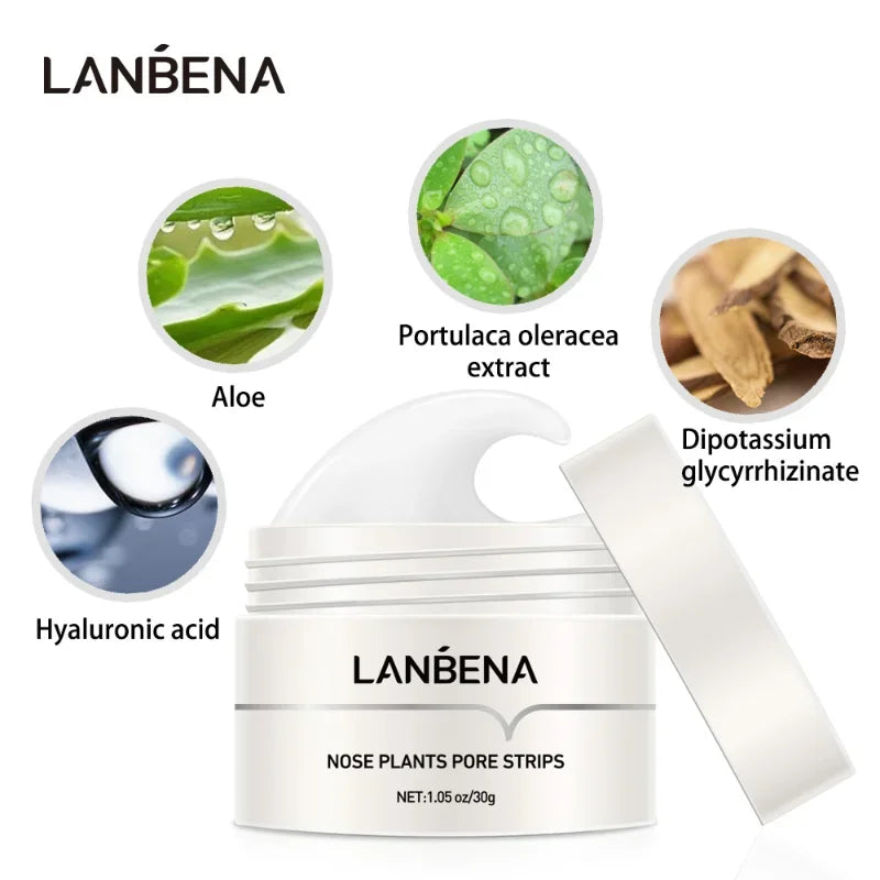 LANBENA Blackhead Remover – Deep Cleansing Nose Mask & Pore Strip