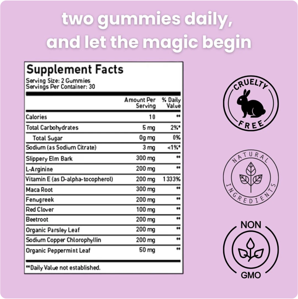 Pheromone Gummies – Mixed Berry Flavor, 60 Count (30 Days)