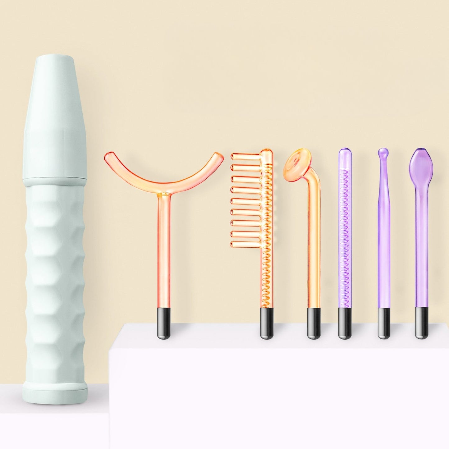 NuDerma Professional High Frequency Wand – Facial Skincare Tool