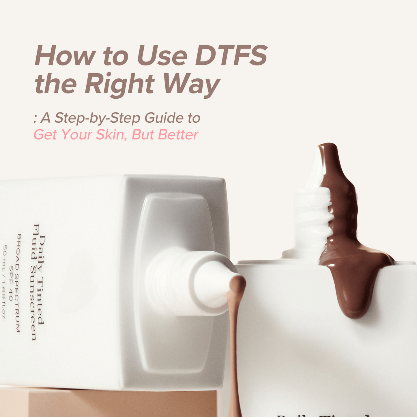 Daily Tinted Fluid Sunscreen – Lightweight SPF Face Protection