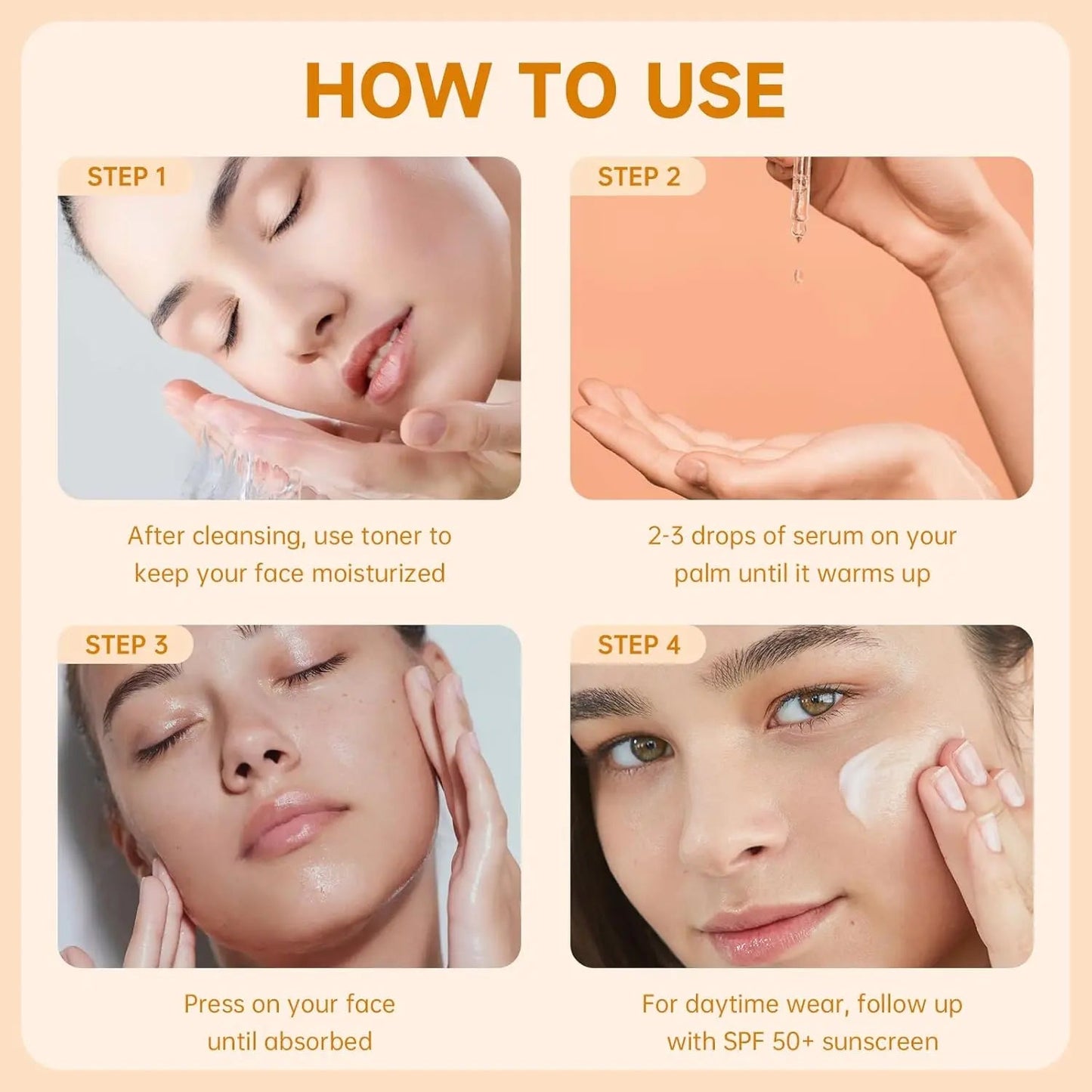 Vitamin C Face Serum – Brightening & Hydrating Facial Serum