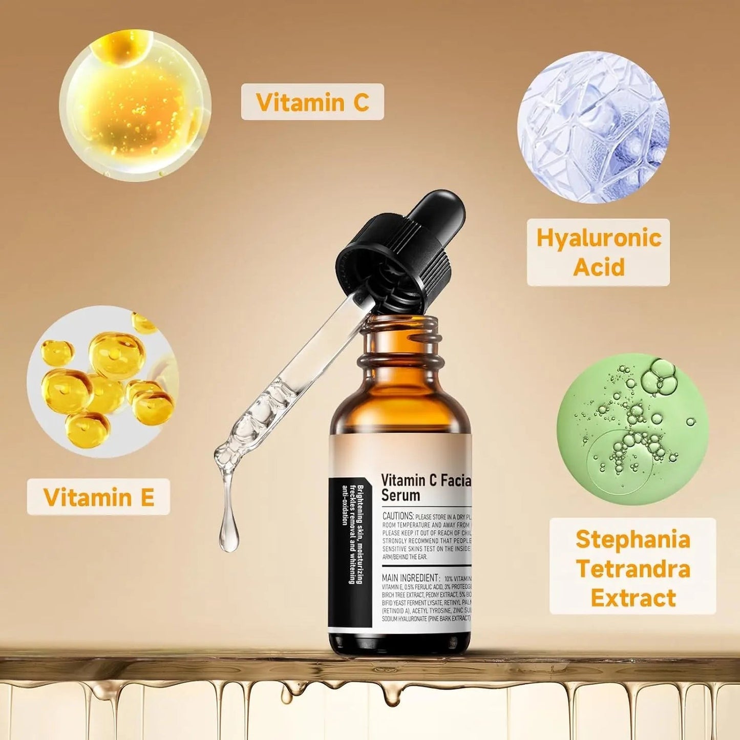 Vitamin C Face Serum – Brightening & Hydrating Facial Serum