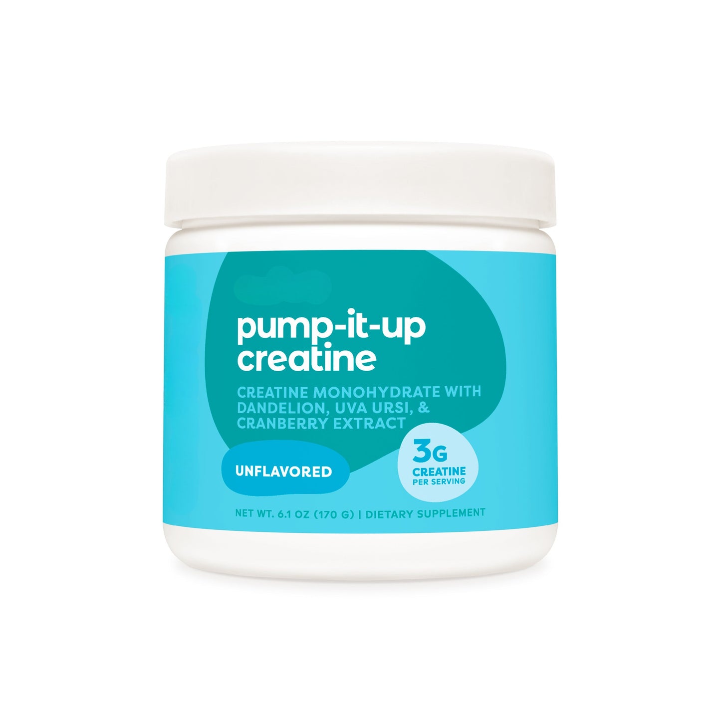 Pump-It-Up Creatine – Micronized Creatine Powder, 50 Servings