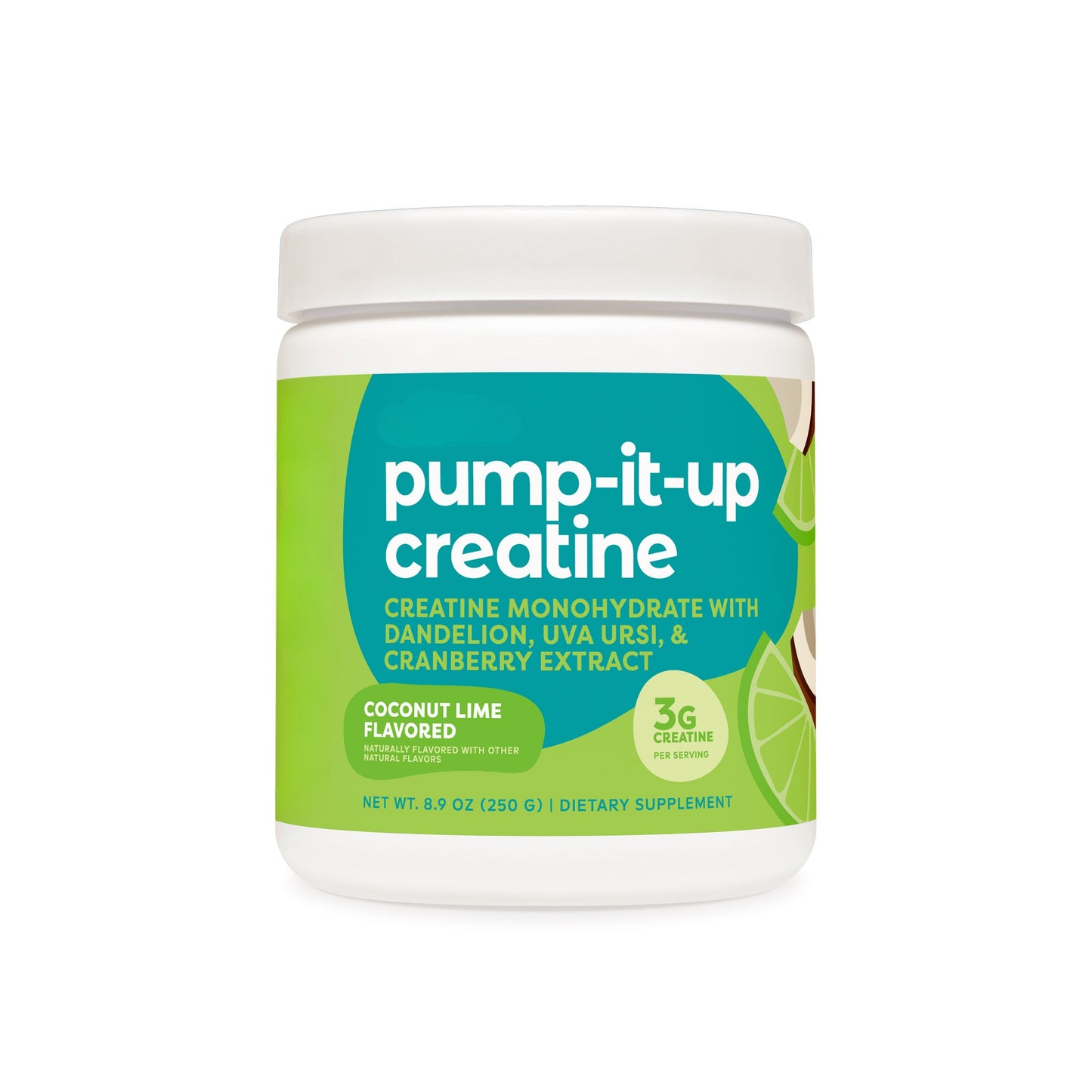Pump-It-Up Creatine – Micronized Creatine Powder, 50 Servings
