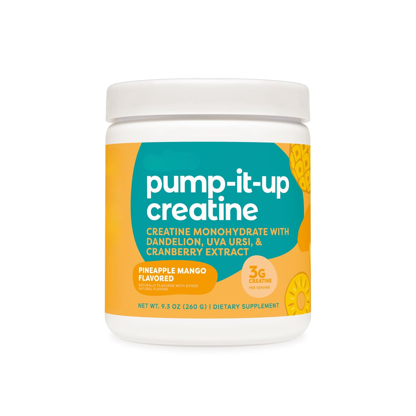 Pump-It-Up Creatine – Micronized Creatine Powder, 50 Servings