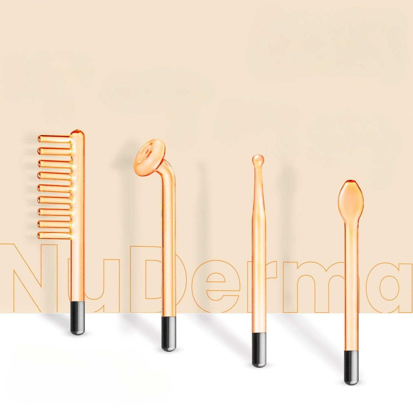 NuDerma Standard High Frequency Wand – Facial Skincare Tool