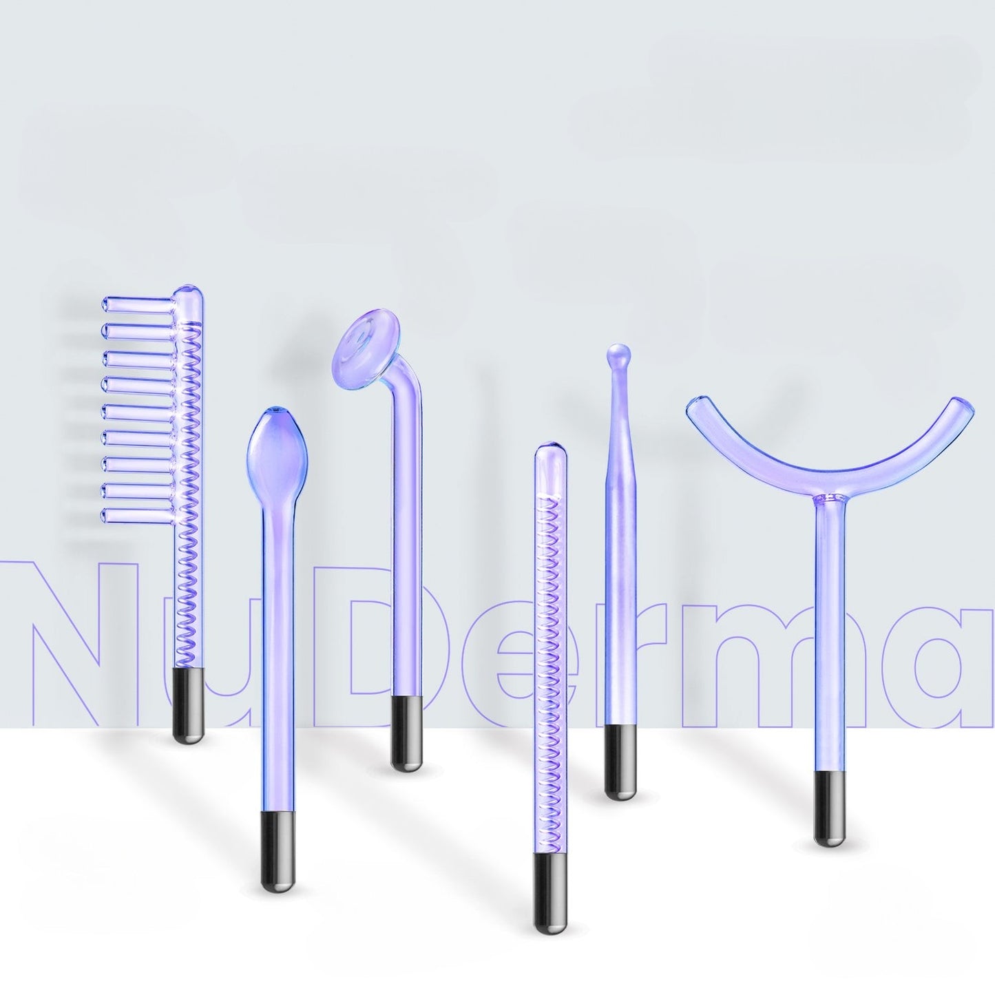 NuDerma Clinical High Frequency Wand – Facial Skincare Tool
