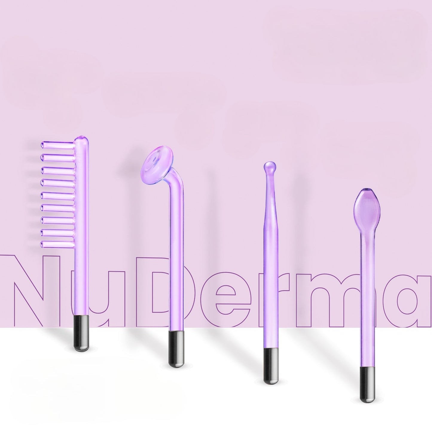 NuDerma Standard High Frequency Wand – Facial Skincare Tool