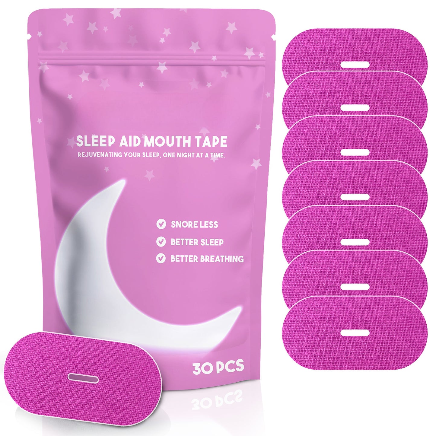 SLEEP TAPE – Breathable Mouth Tape for Snoring Relief & Better Breathing