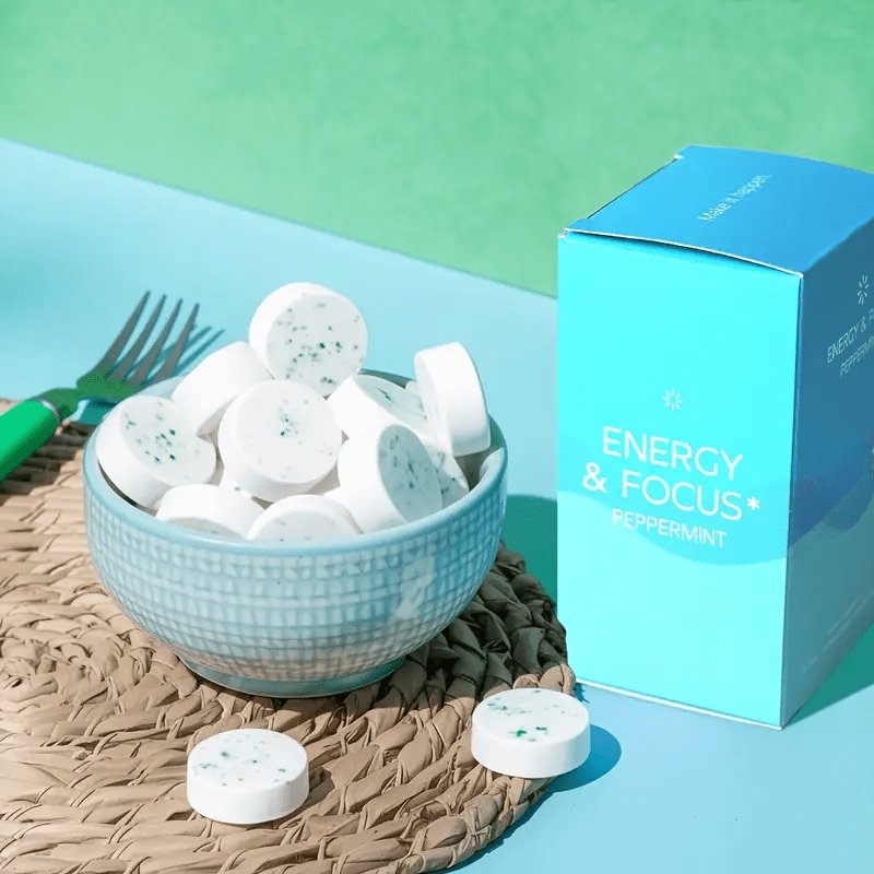 Energy & Focus Gum & Mints – Boost Clarity & Freshen Breath