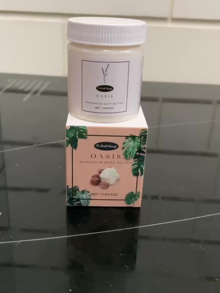 WoodSleep Oasis Magnesium Body Butter – Hydrating Moisturizer